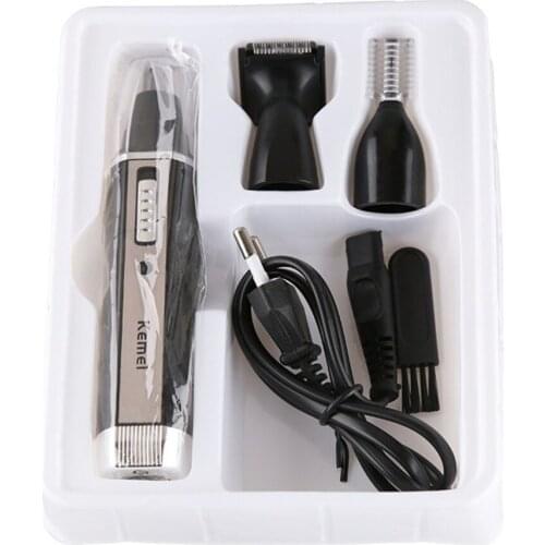 Multifunctional 3-In-1 Electric Nose Hair Trimmer Rechargeable Shaver Clipper Shaving Scraping Shaping Device Safe Face Care New
