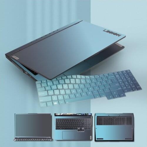 KH Laptop Sticker Skin Decals Cover Protector + Keyboard Cover for 2020 release Lenovo Legion 5 15" 15.6-inch Y7000P R7000P 2021