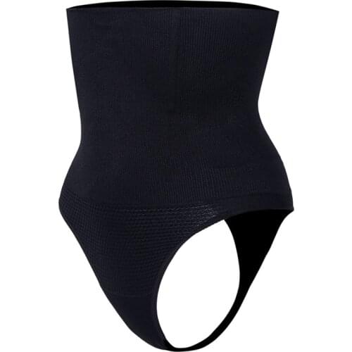 2019 High Waist Body Shaper Slimming Firm Control Thong Back Butt Panties Shapewear Slim Belts for Women Corset Waist Trainer