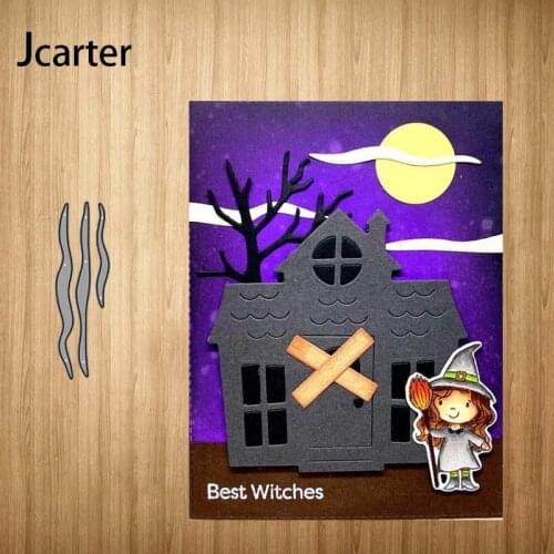 New Design Metal Cutting Dies Smoke Clouds Craft Stencil Diy for Scrapbooking Handmade Card Make Shape Album Decoration Model