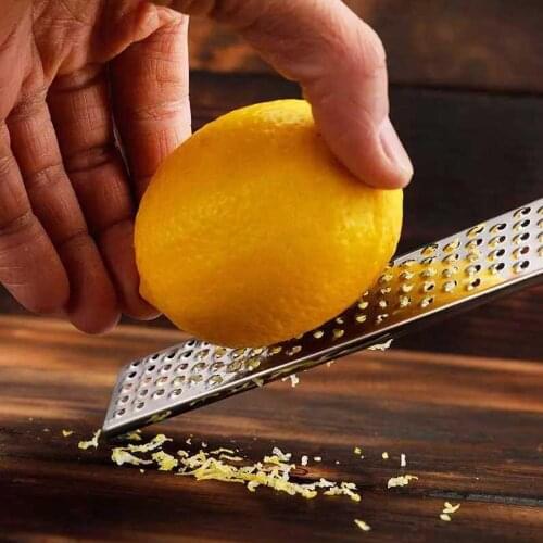New Stainless Lemon Cheese Vegetable Zester Grater Peeler Slicer Kitchen Tool Gadgets Fruit Vegetable Chopper Food Shredder