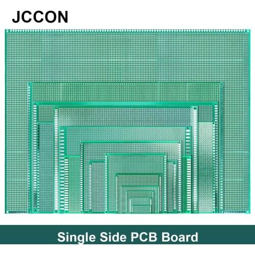 PCB Board Single Side Prototype DIY Universal Printed Circuit 2x8 3x7 4x6 5x7 6x8 7x9 8x12 9x15cm Protoboard Soldering Plate