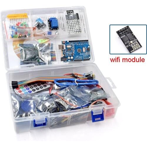 The Most Complete Rfid Starter Kit for Arduino R3 Upgraded Version Learning Suite With Tutorial and Gift ESP8266 Wifi module