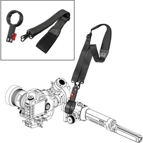 RONIN-S Handheld Gimbal Hang Buckle Lanyard Strap Belt Sling Clasp for DJI RONIN-S Handheld Gimbal Camera Stabilizer Protector