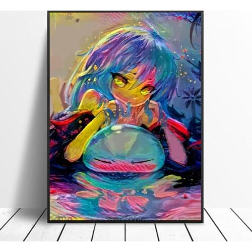 Great Demon Lord Canvas Painting Art Print Poster Picture Wall Modern Minimalist Bedroom Living Room Decoration