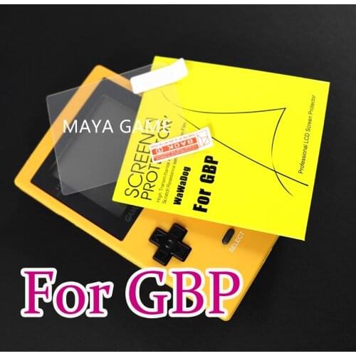 50PCS/LOT LCD Screen Protector Protective Film for Gameboy Color for GBA GBA SP GBC GB GBP for GBM Console