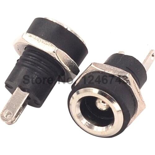 5PCS DC-022B DC Power Jack Connector Adapter Interface DC022B 5.5X2.5MM Supply