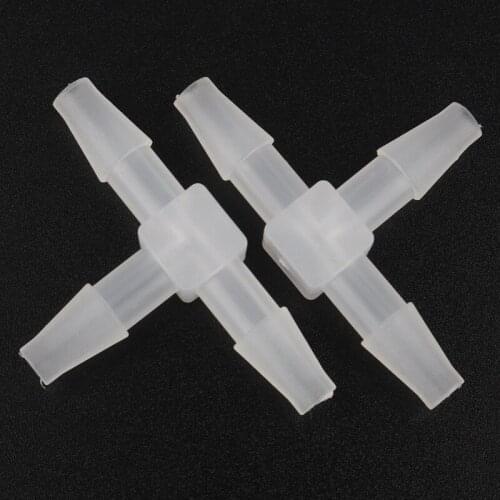 5pcs/lot 1.6-15.8mm PP Plastic Tee Connectors Micro Irrigation Aquarium Fish Tank Hose Connector Air Pump Aerator Pagoda Joints