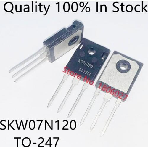 5PCS/lot K07N120 SKW07N120 TO-247 Spot hot sale