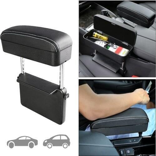 Car Armrests Box For Cadillac ATS CT6 DeVille XTS Escallade SRX Ⅰ Ⅱ XT5 CTS STS DTS SLS XLR Car Elbow Support Adjustable Armrest