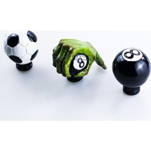 Black 8Gear Shift Knob Multiple Colour Car Gear Head Shift Knob Aluminum Material Handle For Most Vehicles Manual