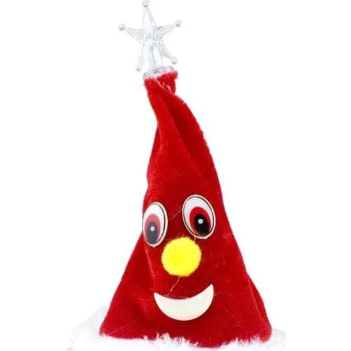 Lectric Singing Dancing Christmas Tree Doll Funny Cute Green Xmas Tree Electronic Plush Toys Model Children Kids New Yea
