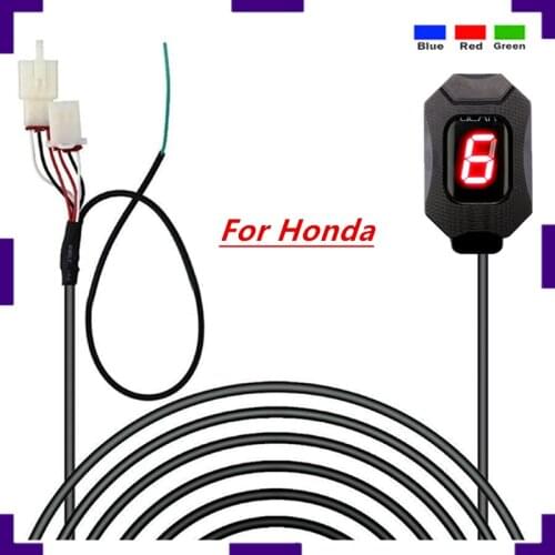 Gear Indicator For Honda Hornet CB600F F2 F3 F4 F4i CB650F CB500X VFR800 Fi 900RR 919RR 929RR 954RR SHADOW 750 Gear Display 1-6