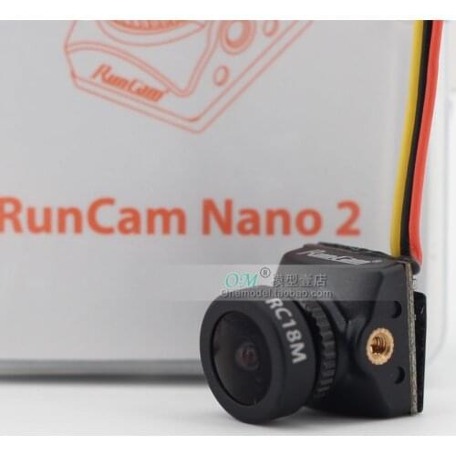 RunCam Nano 2 1/3" 700TVL 1.8mm/2.1mm PAL FOV 155/170 Degree CMOS FPV Camera for FPV RC Drone