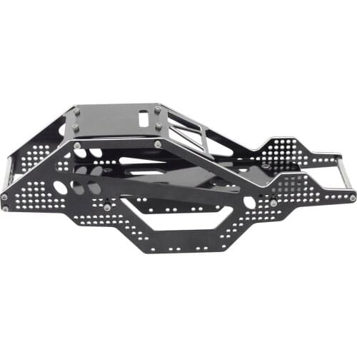 CNC Chassis Frame Body Kit Fit for Axial SCX24 1:24 RC Track Accessories