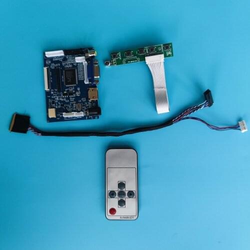 Kit Work for N164HGE-L12/L11/L21 1920x1080 40pin Screen remote 2AV VGA AV LED HDMI LCD Controller Board panel driver display