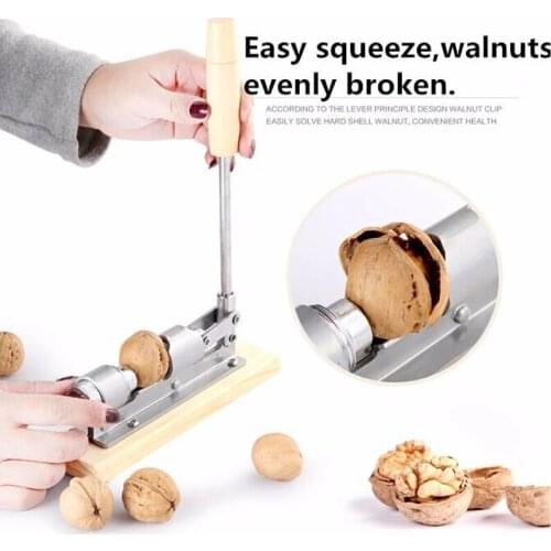 Creative Nutcracker Crack Almond Plier Nut Hazelnut Hazel Pecan Heavy Duty Walnut Cracker Filbert Machine Sheller Kitchen Tools