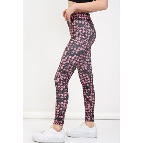 New Season Digital Printed Sports Leggings Pink Womens pants leggings women shein pants