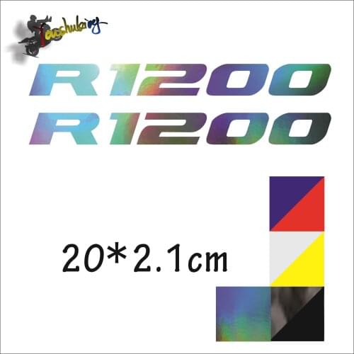 Hot sale Motorcycle Carbon black laser color reflective helmet sticker fit for R1200GS ADVENTURE_