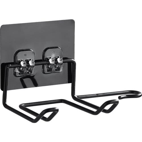 Hair dryer rack stainless steel shelf bathroom free punching rack wall hanging storage rack For Bathroom Organizer Shelf tool