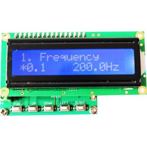 Adjustable 3-Phase 0.1Hz to 2KHz Sine Wave Signal Generator 1Hz-200KHz Frequency Counter 0-360 Degree Adjusting Phase Range