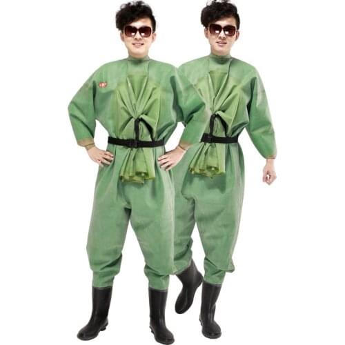 1MM Strong Rubber Chest Waders with boots Full-length Fishing Diving Clothes Breathable Waterproof Wading Pants HW068