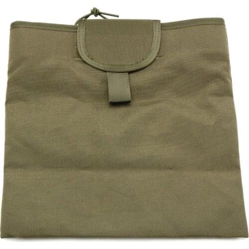 Folding Molle Tactical Magazine Dump Drop Pouch Large EDC Airsoft Mag Pouches Military Army Hunting Accessories Recovery Bags