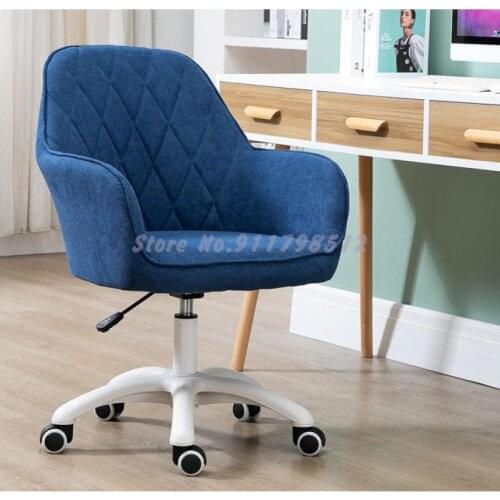Computer chair home girl cute bedroom study study office chair comfortable sedentary sofa net red chair makeup stool