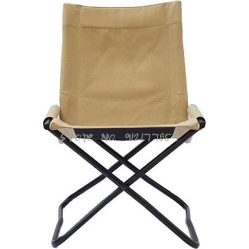 Outdoor folding chair luxury camping portable recliner fishing outdoor reclining chair