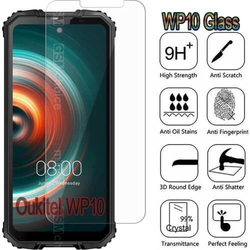 Tempered Glass For Oukitel WP10 Screen Protector Glass Front LCD Film For Oukitel WP10 5G Case Toughened Phone Glass Cover Film