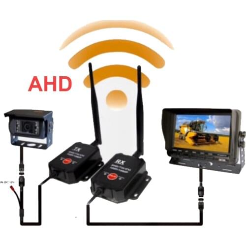 2.4G AHD Wireless Transceiver AHD Wireless Video Transmitter Receiver Wireless Drone Transmitter CVI TVI Elevator Cabin Monitor