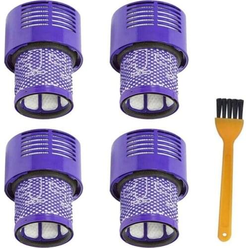 4 Pack Washable Filter Unit For Dyson V10 Sv12 Cyclone Animal Absolute Total Clean Vacuum Cleaner