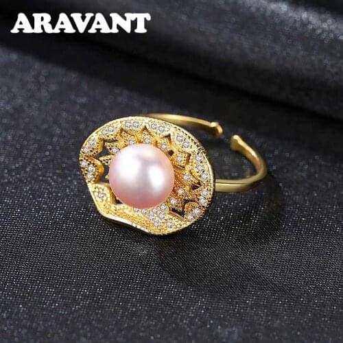 Aravant Women's Gold Rings