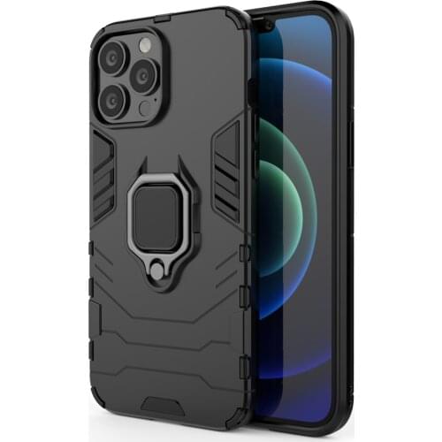 For Apple iPhone 13 Case For iPhone 13 Mini Luxury Ring Back Cover Stand Armor Shockproof Case For iPhone 13 Pro Max Phone Cases