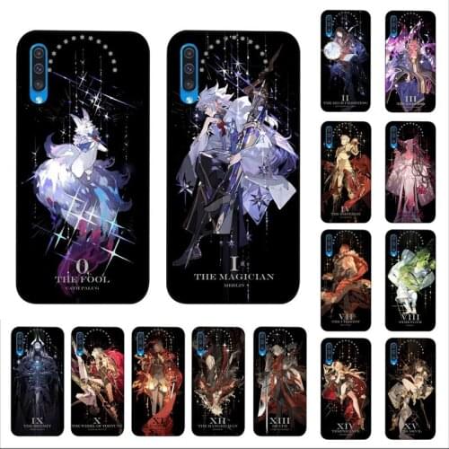 YNDFCNB FATE GRAND ORDER TAROT FGO Anime Phone Case for Samsung A51 01 50 71 21S 70 10 31 40 30 20E 11 A7 2018
