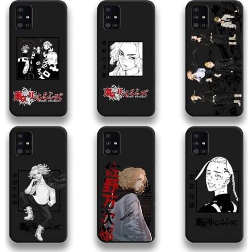 Tokyo Revengers Manjiro Sano Phone Case For Samsung Galaxy A52 A21S A02S A12 A31 A81 A10 A20E A30 A40 A50 A70 A80 A71 A51 5G