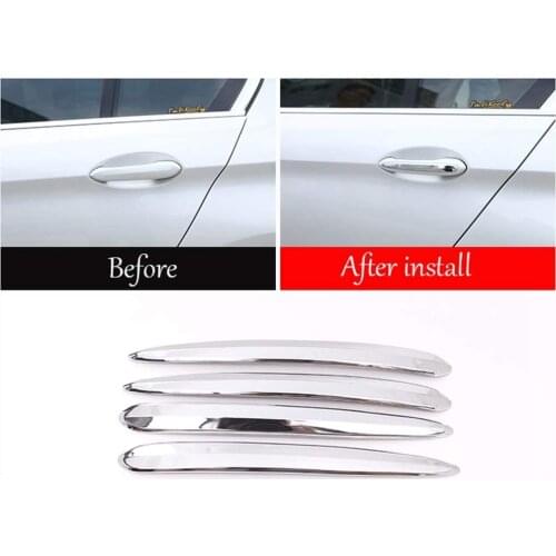 For BMW X4 G02 2018 5 Series G30 530li 2018 ABS Exterior Door Handle Trim Sticker Car Accessories Polish