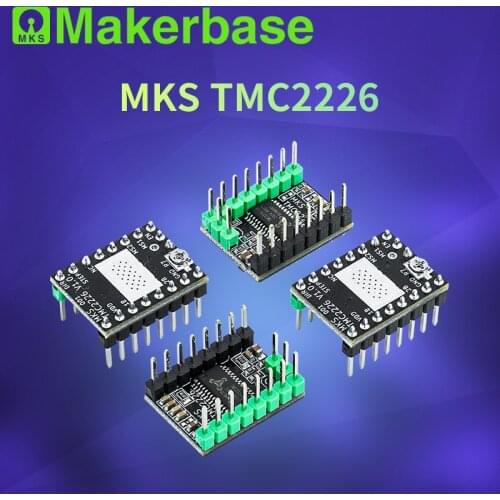 Makerbase MKS TMC2226 2226 Stepper Motor Driver StepStick 3d printer parts 2.5A UART ultra silent VS TMC2209 TMC2208