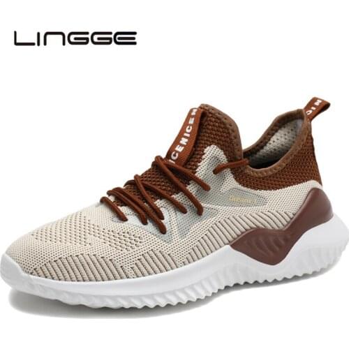 JUNJARM Hot Sale Four Seasons Running Shoes Lightweight Comfortable Men Casual Shoes Outdoor Walking Sneakers Big Size 39-46