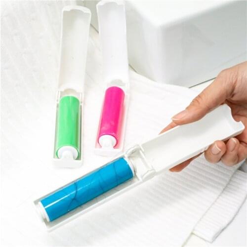 Sticky Silicone Washable Lint Roller Dust Cleaner Sticking Roller Remover Cat Dog Clothes Tousle Cleaning Household Dust Tools
