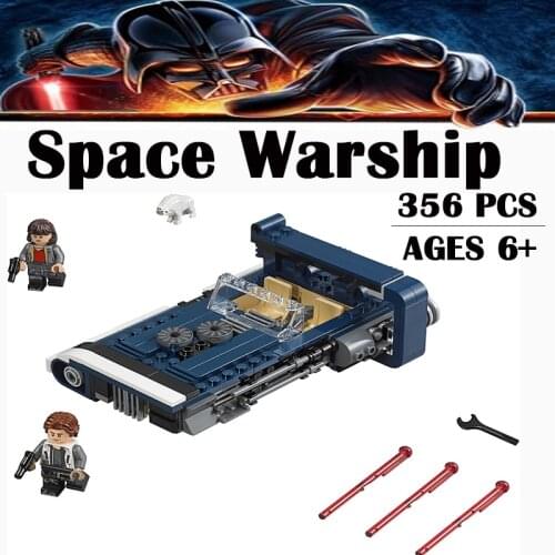 Wars Spaceship Bricks Toy LandSpeeder Warship Figure Toy Model Building Blocks in the Star Kids Children Toys Gift