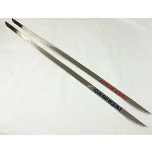 For 2016 20172018 2019 Nissan Qashqai Stainless Steel Tail Gate Door Cover Trim Rear Trunk Molding Bezel Styling Sticker Garnish