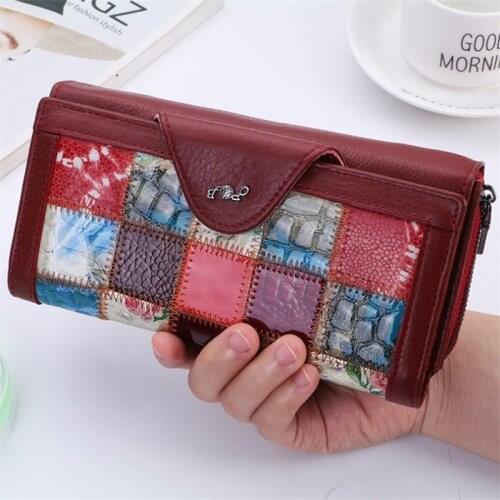 OURCIAO Women's Long Wallets