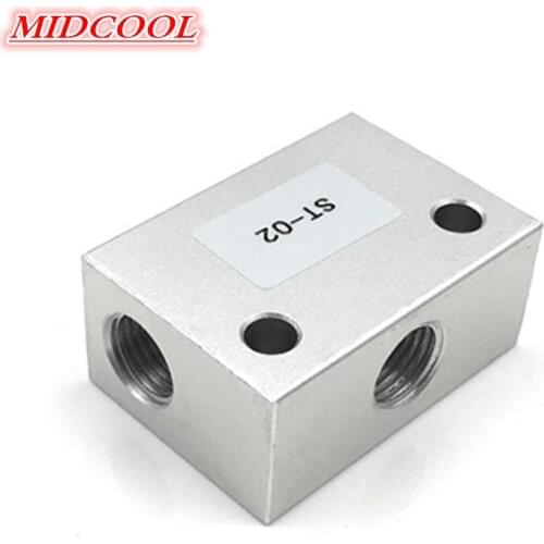 Pneumatic Shuttle Valve Flow Control Valve ST-02