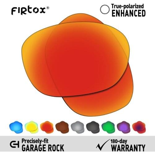 Firtox True UV400 Polarized Lenses Replacement for-Oakley Garage Rock OO9175 Sunglasses (Compatiable Lens Only)-Multiple Colors