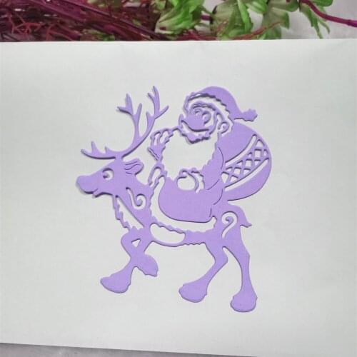 Christmas Santa Claus Scrapbooking Dies Embossed Creative Knife Template for DIY Paper Album Photo Cards Making Dies Cut Die