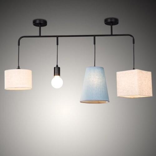 Modern deco chambre luminaire suspendu glass restaurant bedroom luminaria pendente