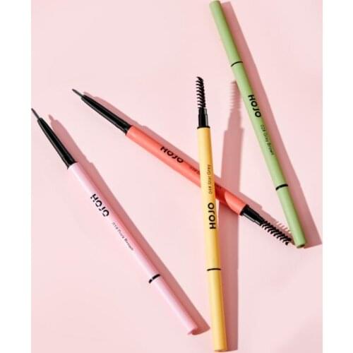 Fine Pen Colorful Double-headed Eyebrow Pencil Waterproof Sweat-proof Small Eyebrow Pen Natural Long-lasting Eye Makeup TSLM1