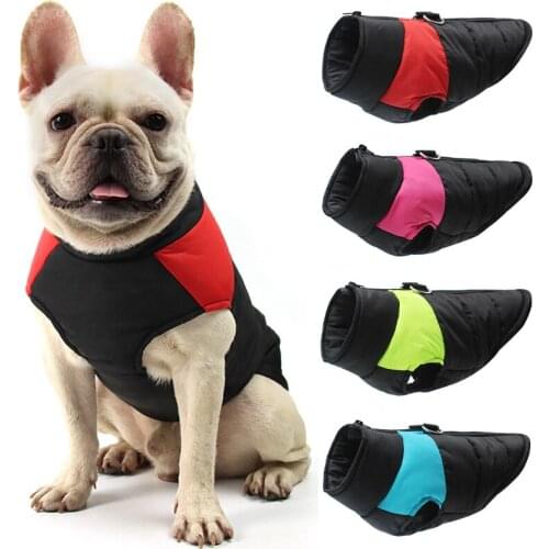 S-4xl Winter Big Pet Clothes for Small Large Dog Warm Thick Waterproof Fabric Jacket for Golden Retriever Pet Dog Outdoor Coat