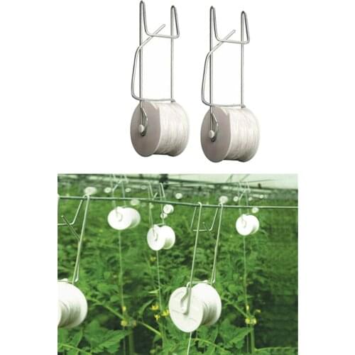 1/2pcs Garden Tomato Hooks Trellis Rollerhook Vegetable Planting Support Clamps Planting Tomato Hooks Garden Planting Tomato Cli